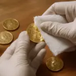 Come rimuovere impronte da monete preziose? la soluzione che non lascia aloni