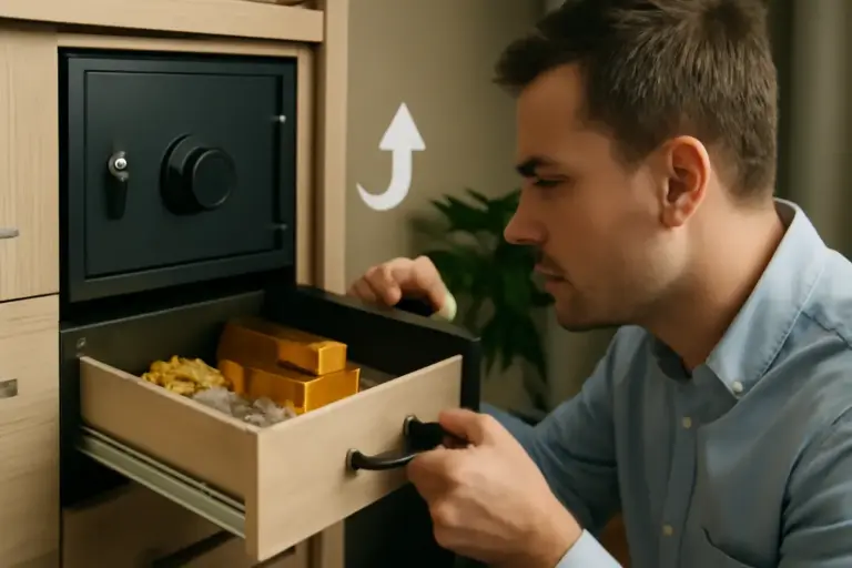 Come scegliere il cassetto ideale per conservare metalli preziosi: più sicurezza con meno sforzo