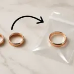Anelli in oro rosa che scoloriscono: la soluzione definitiva per conservare il colore