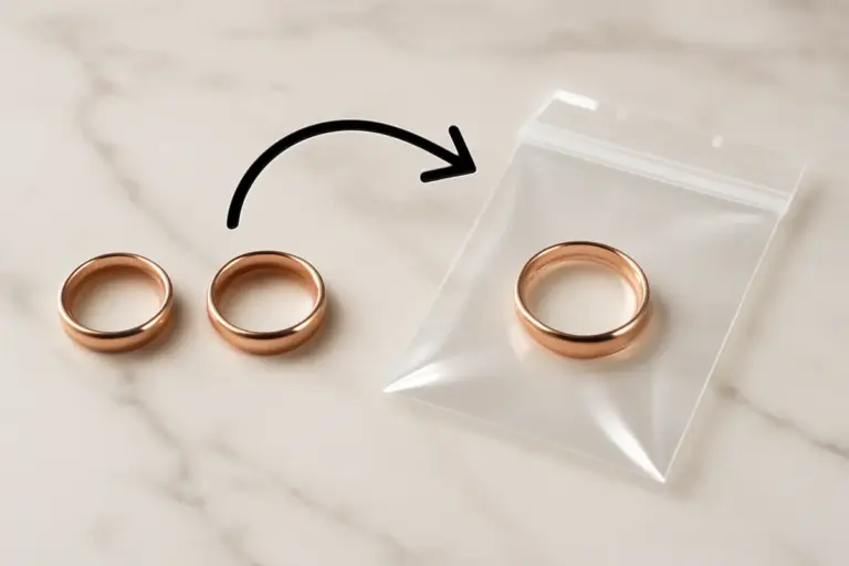 Anelli in oro rosa che scoloriscono: la soluzione definitiva per conservare il colore