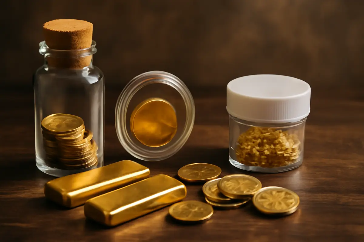 Tappi e contenitori per conservare l’oro: scelta giusta contro l’ossidazione nascosta