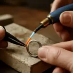 Aggiornare vecchie saldature su anelli d’argento: rischio di rottura o valido restauro?