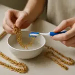 Come pulire le catene d’oro lavorate? l’errore che causa rotture invisibili nel tempo