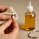 Olio per pulire l’oro bianco: il prodotto che mantiene la lucentezza originale